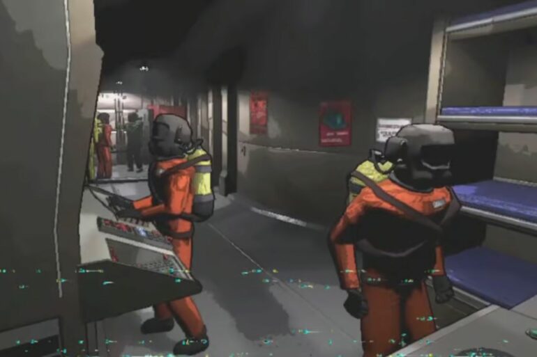 Players in the ship in Lethal Company