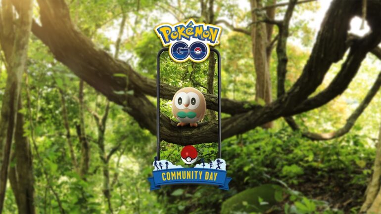 Pokemon Go: Community Day Rowlet