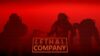 Lethal company logo on characters in red light