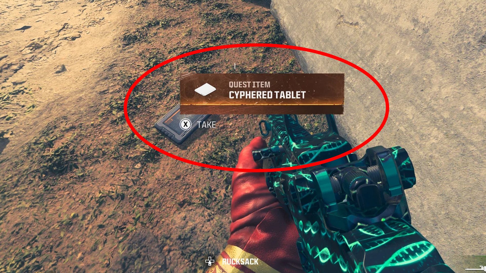 The Cyphered Tablet in MW3 Zombies