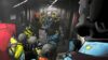 a group of multicolored players in Lethal Company