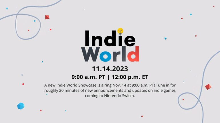 Nintendo Indie World Showcase November 2023