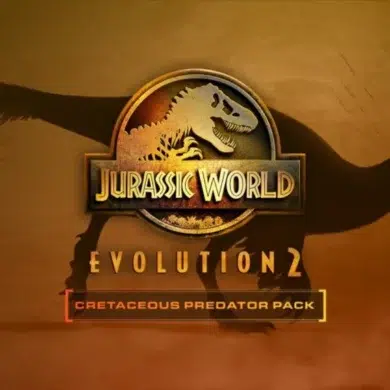 Jurassic World Evolution 2 Cretaceous Predator Pack Key Art