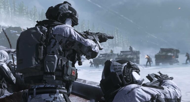 Call of Duty: MW3 Snow Fight