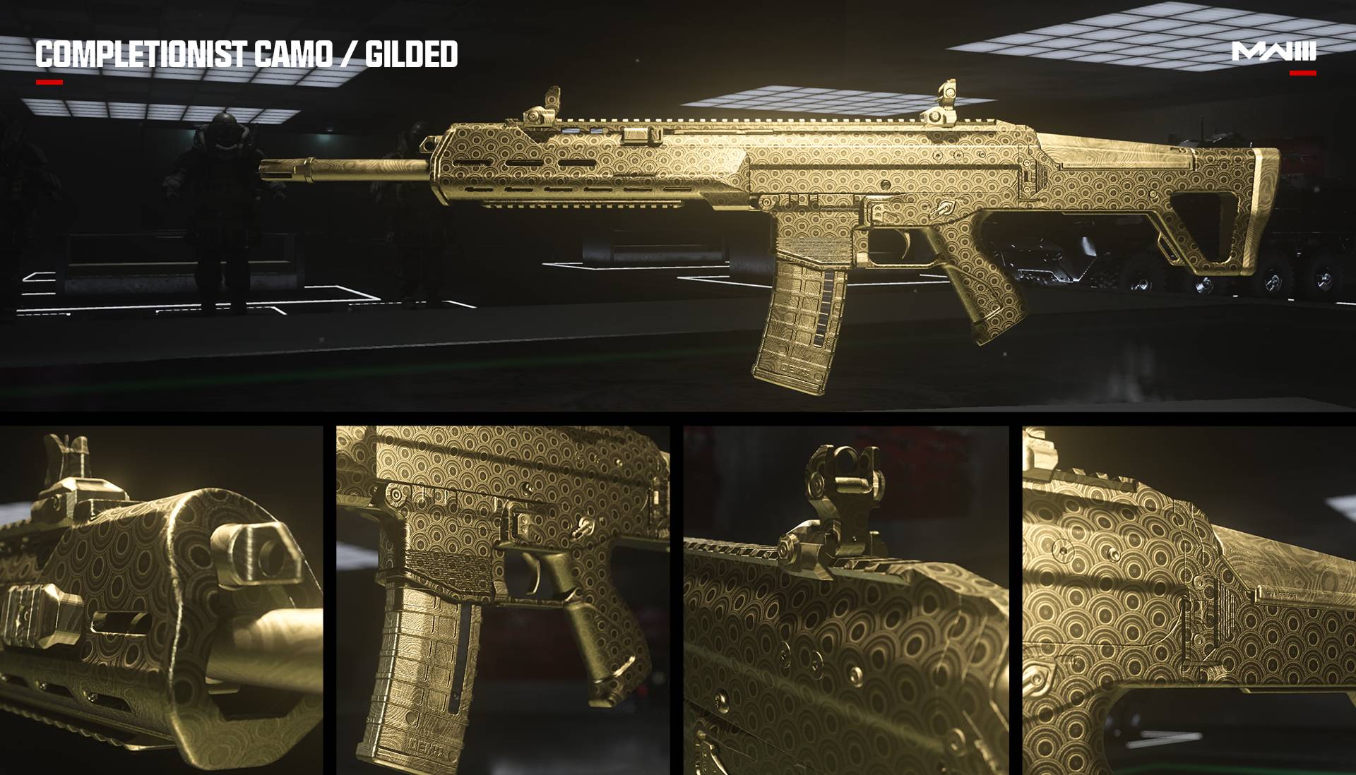 Call of Duty MW3 Gilded Mastery