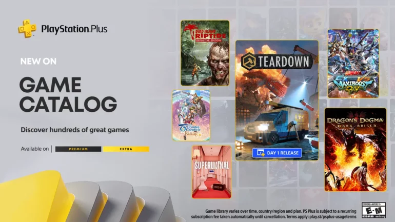 PlayStation Plus Catalog Games November 2023