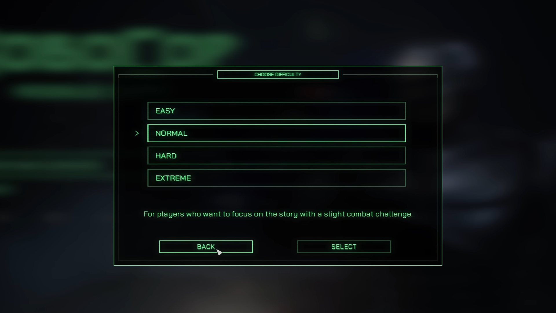 The Difficulty settings in RoboCop: Rogue City