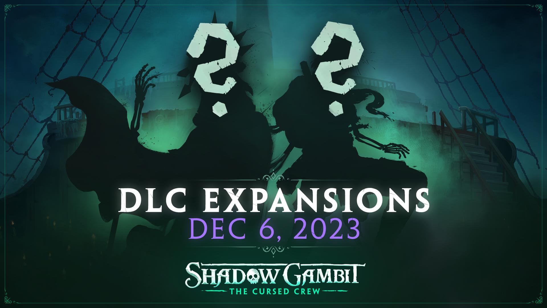 Shadow Gambit: The Cursed Crew DLC announcement image
