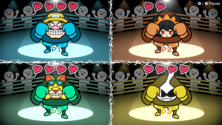 WarioWare: Move It! Go The Distance Party Mode