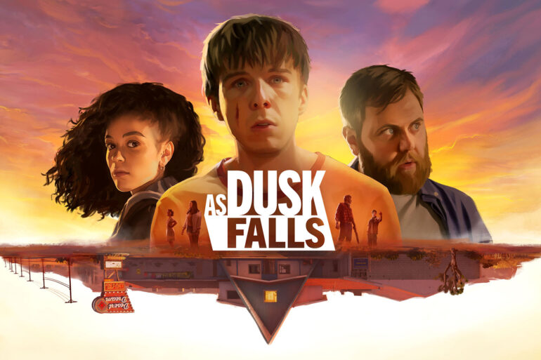 As Dusk Falls Key Art