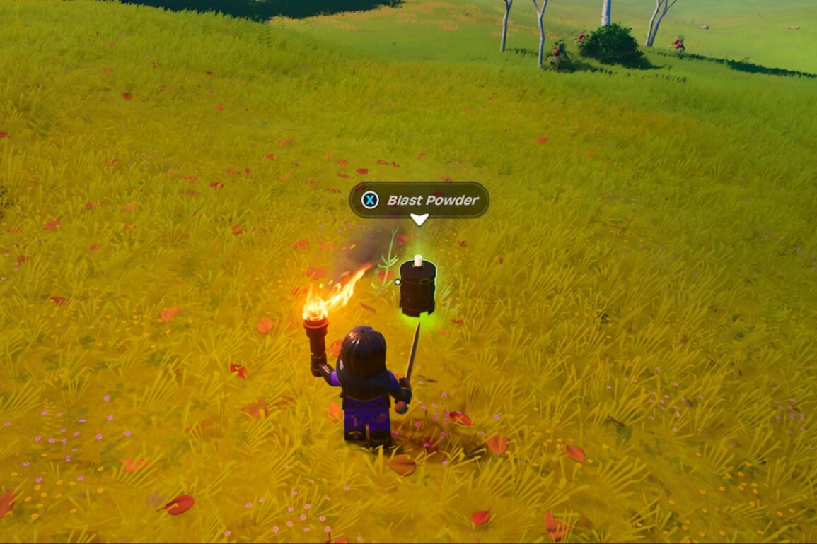 Blast Powder in LEGO Fortnite