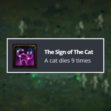 Death Must Die Sign of the Cat achievement