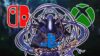 Time in Death Must Die holding the PlayStation logo next to the Switch and Xbox logos