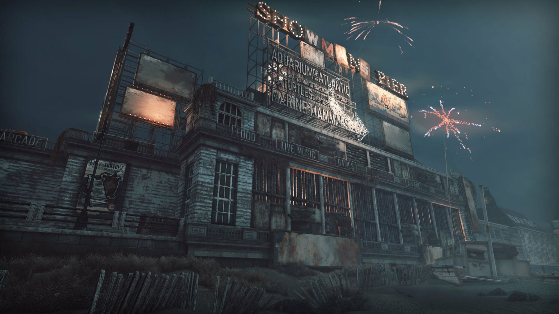 The Showman's Pier in Fallout 76 Atlantic City