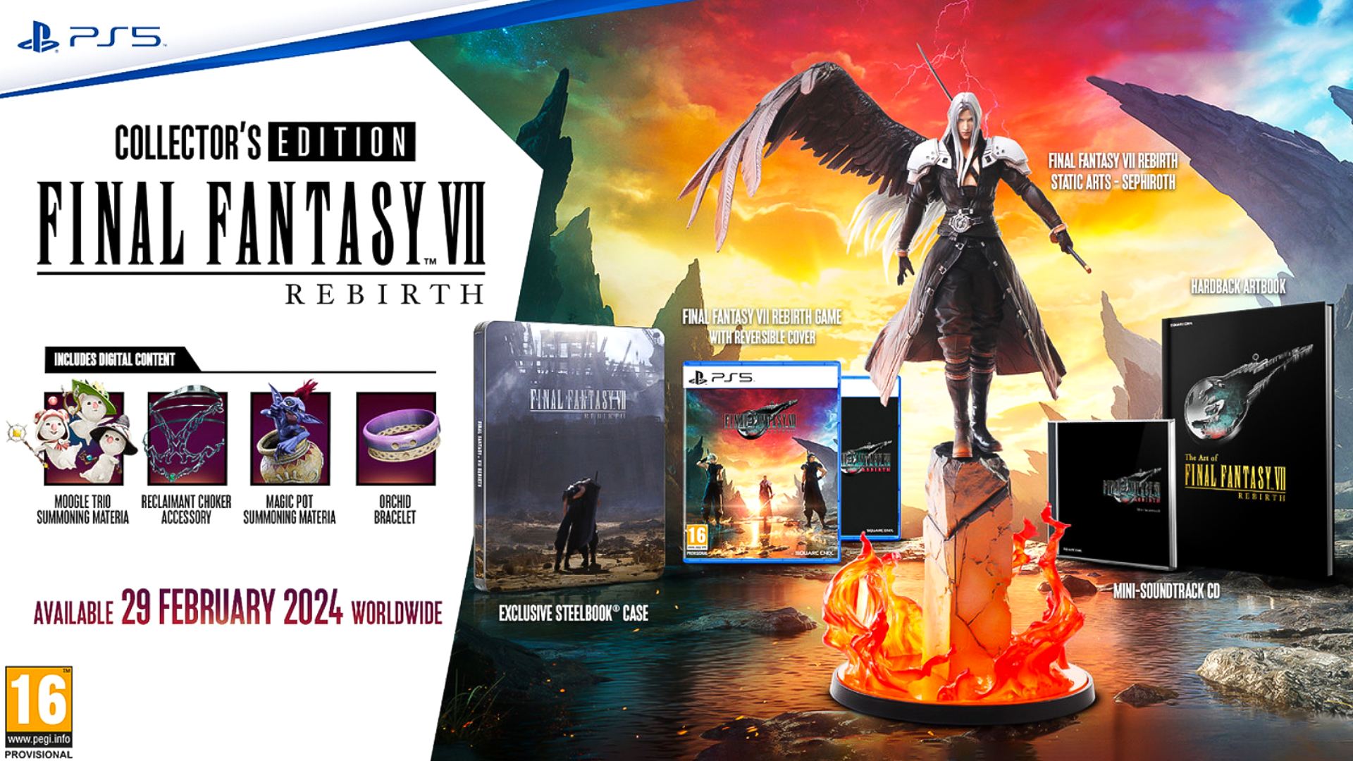 Final Fantasy VII Rebirth Collector's Edition