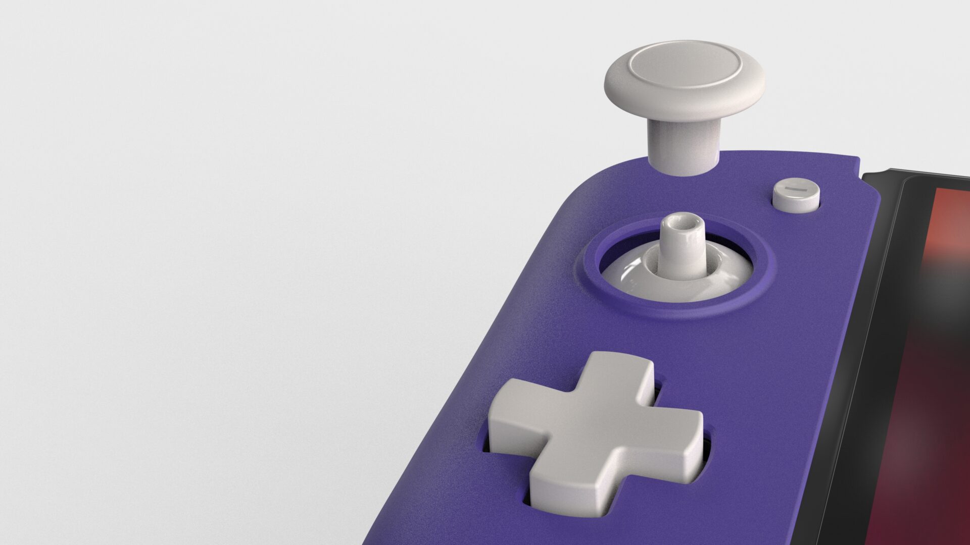 The removable thumbstick toppers for the CRKD Nitro Deck