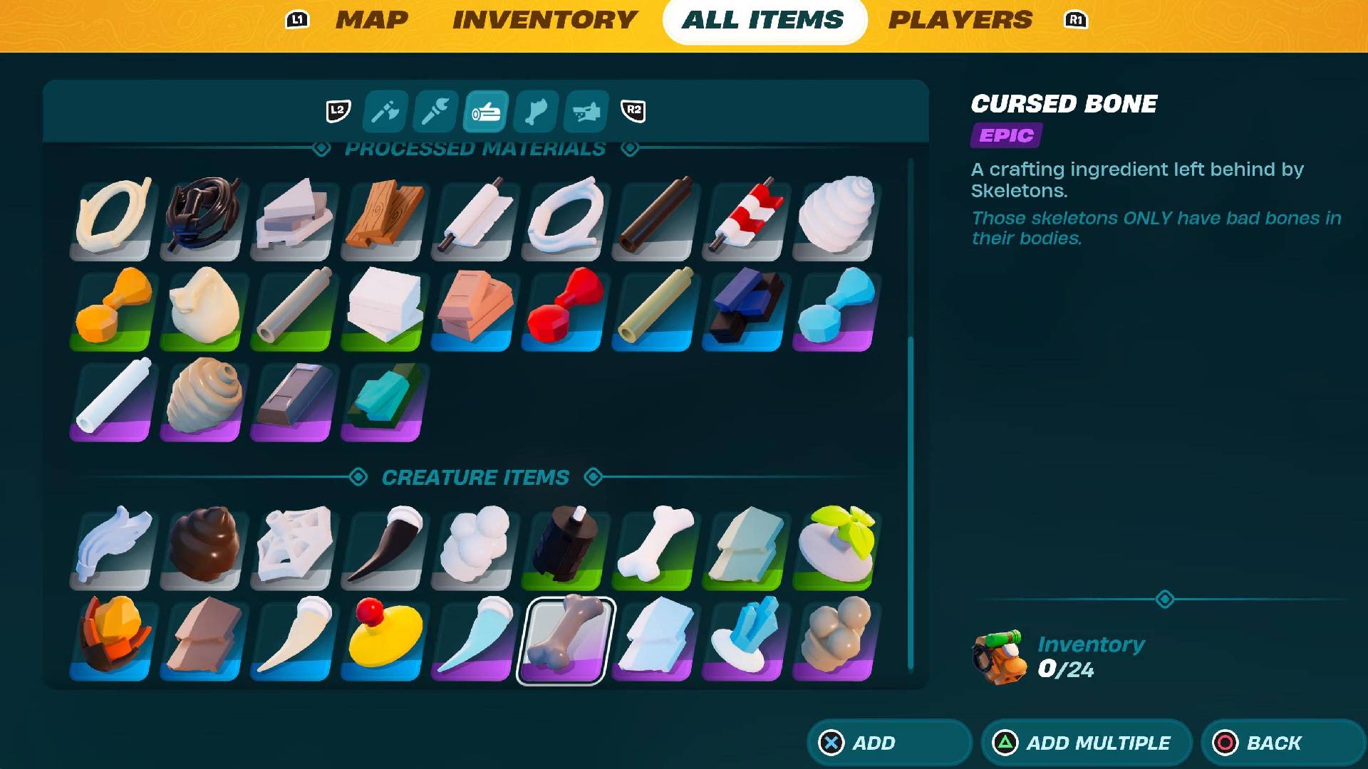 LEGO Fortnite Cursed Bone