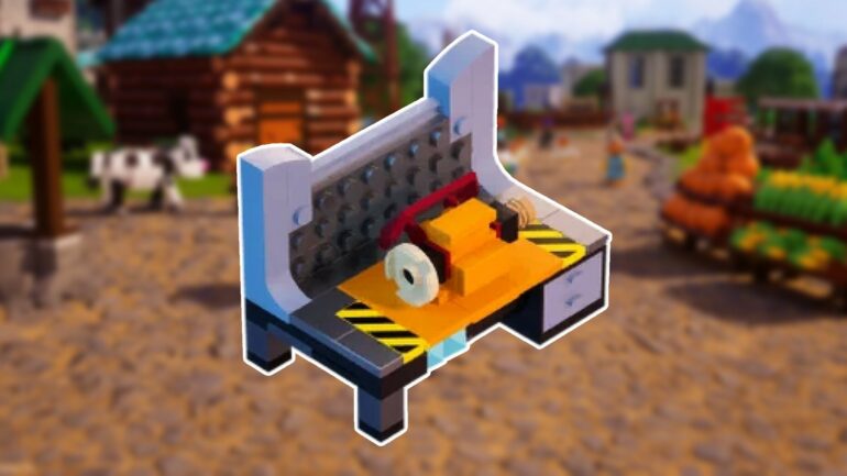 The Crafting Bench in LEGO Fortnite