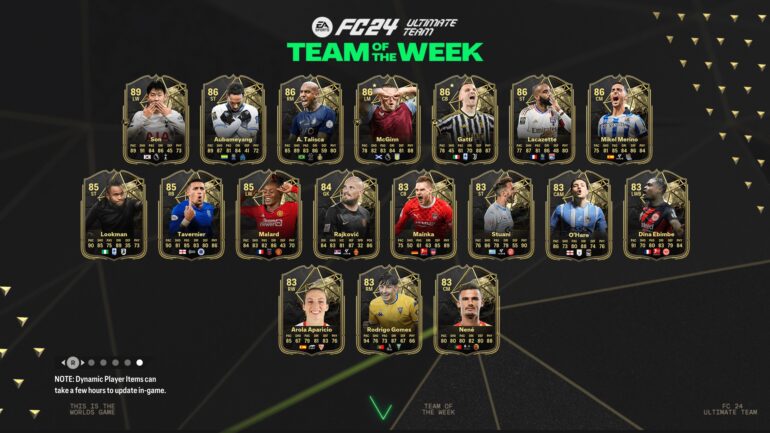 EA FC 24 TOTW 13 Ultimate Team