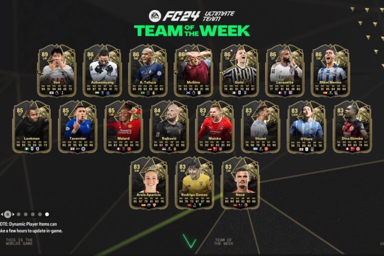 EA FC 24 TOTW 13 Ultimate Team