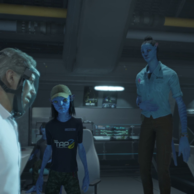 John Mercer in Intro Cinematic