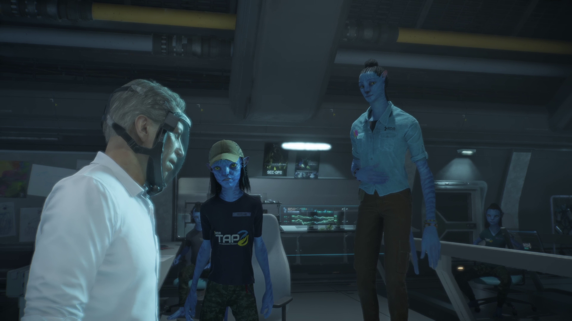 John Mercer in Intro Cinematic