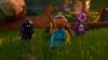 LEGO Fishsticks holding an axe in LEGO Fortnite