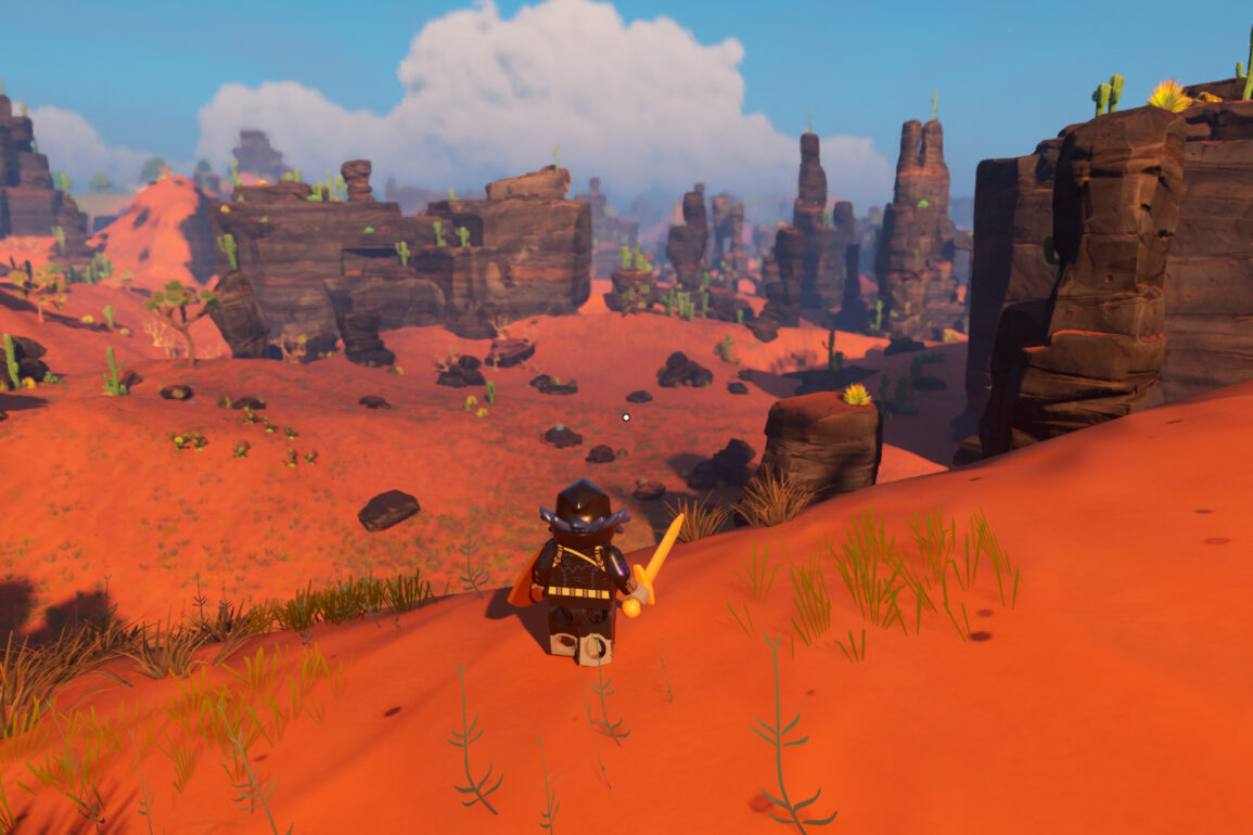 LEGO Fortnite: Where is the Dry Valley Desert Area