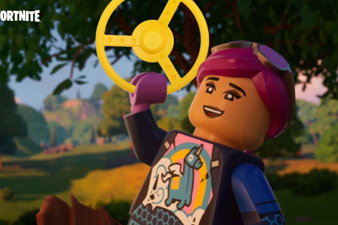 LEGO Fortnite Leaks Steering Wheel is Coming to Future Update