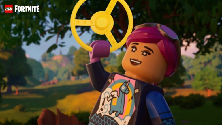 LEGO Fortnite Steering Wheel