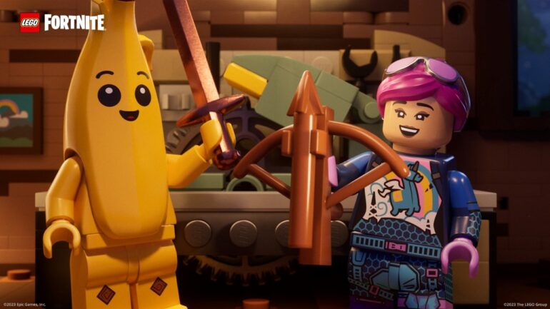 LEGO Fortnite Make Friends Keyholders