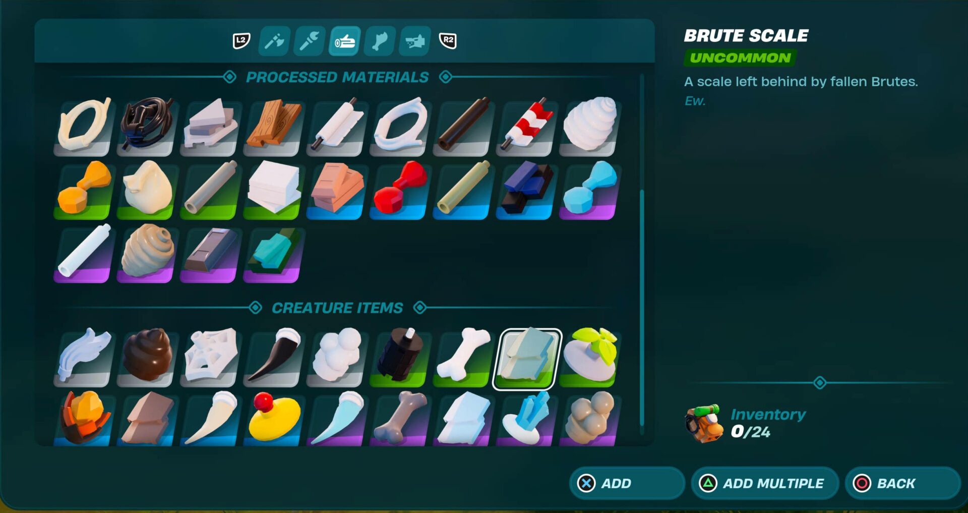 LEGO Fortnite Brute Scale