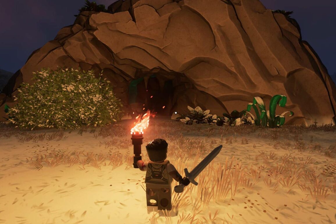 Where to Find Ice Caves in LEGO Fortnite