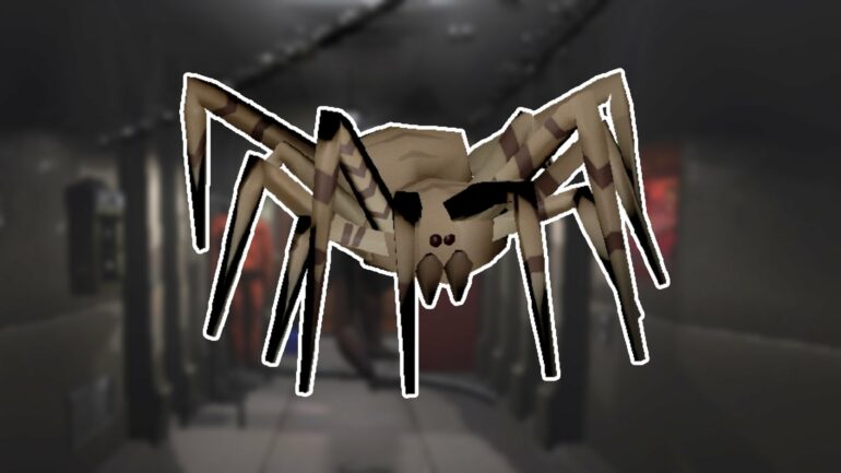 a Bunker spider in Lethal Company