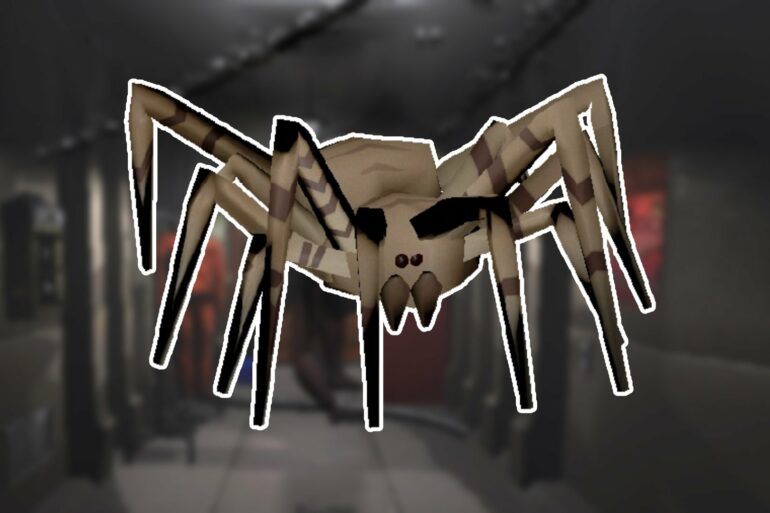 a Bunker spider in Lethal Company