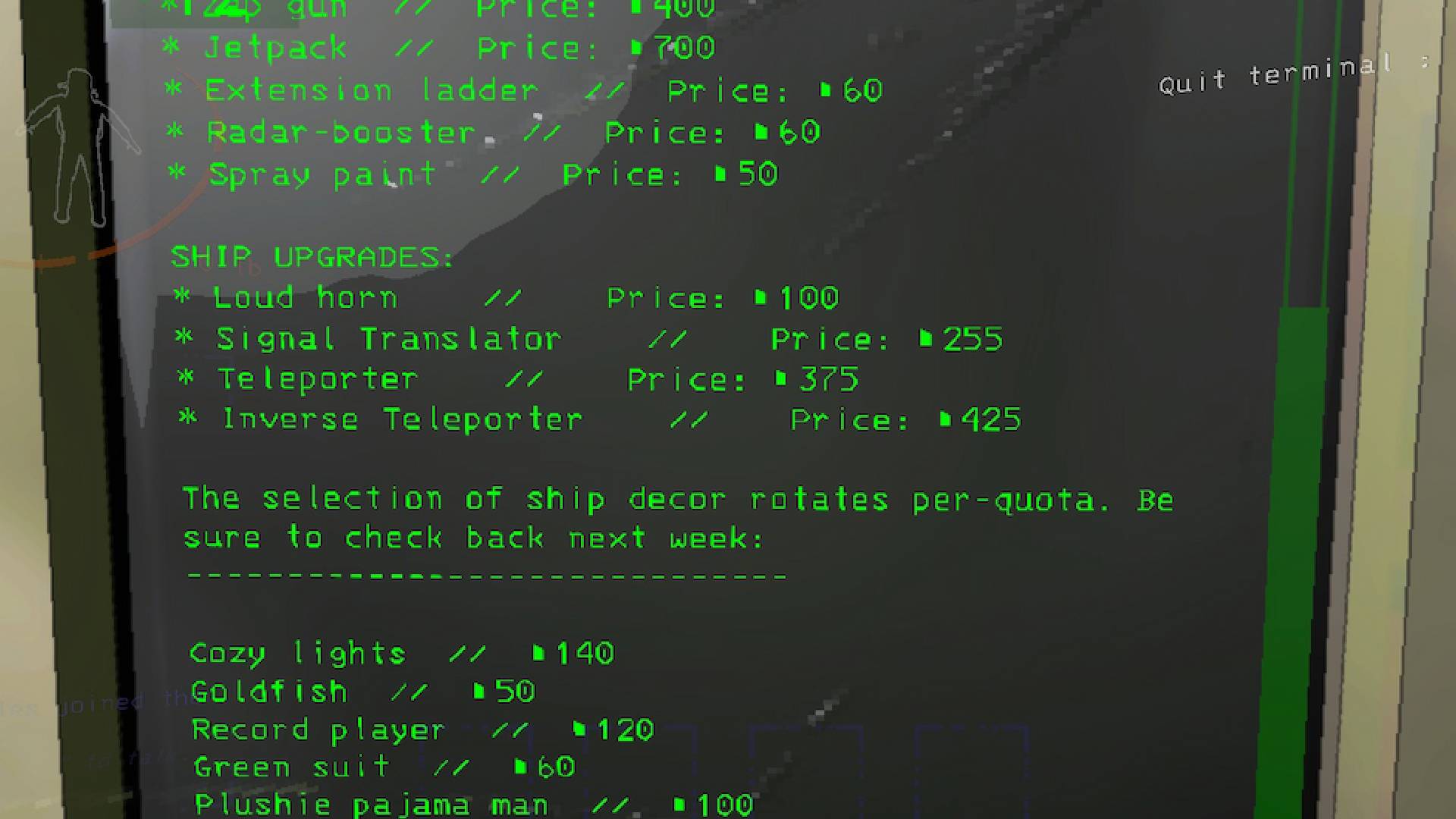 Lethal Company Signal Translator Terminal