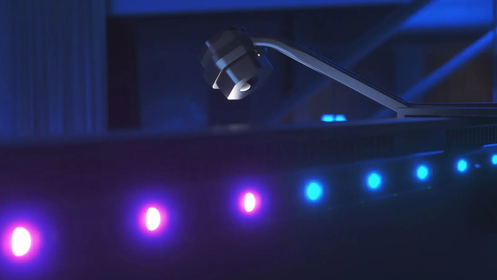 Nanoleaf 4D camera on TV