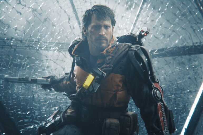 Exoborne main character trailer image