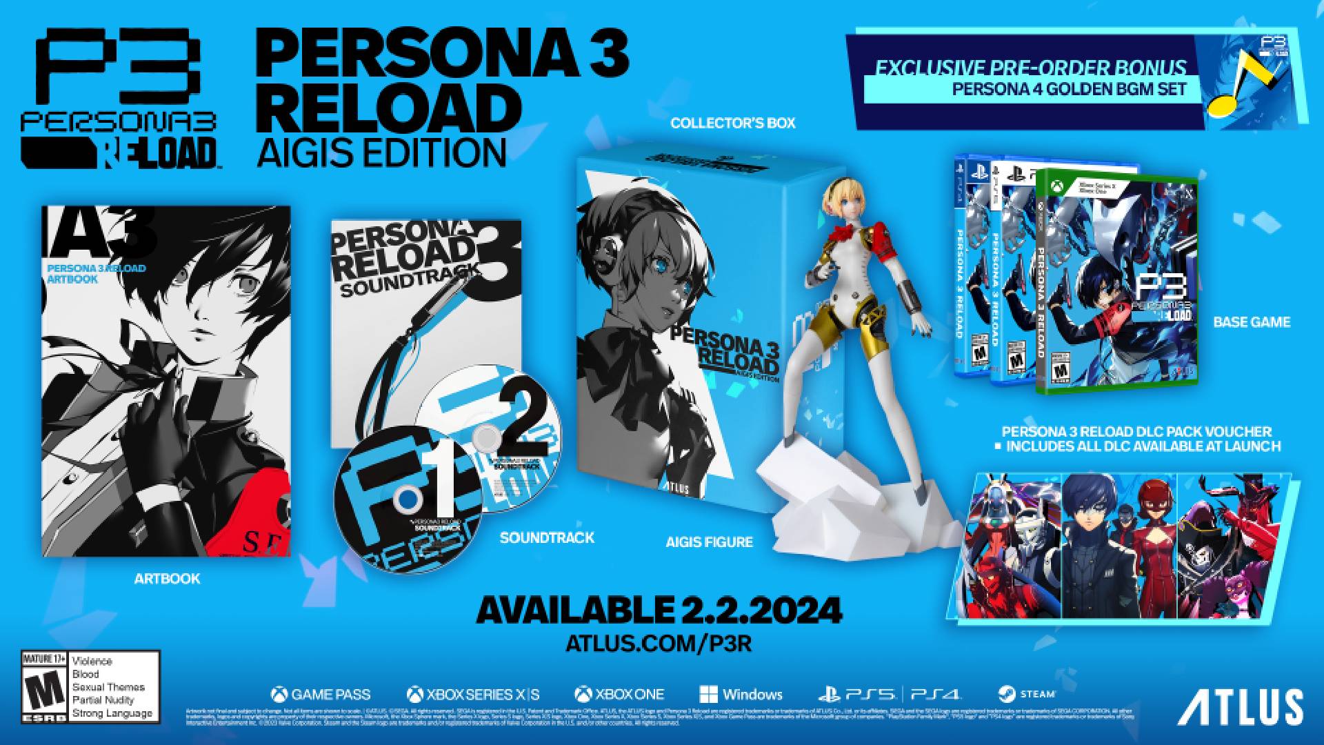 Persona 3 Reload Collector's Edition
