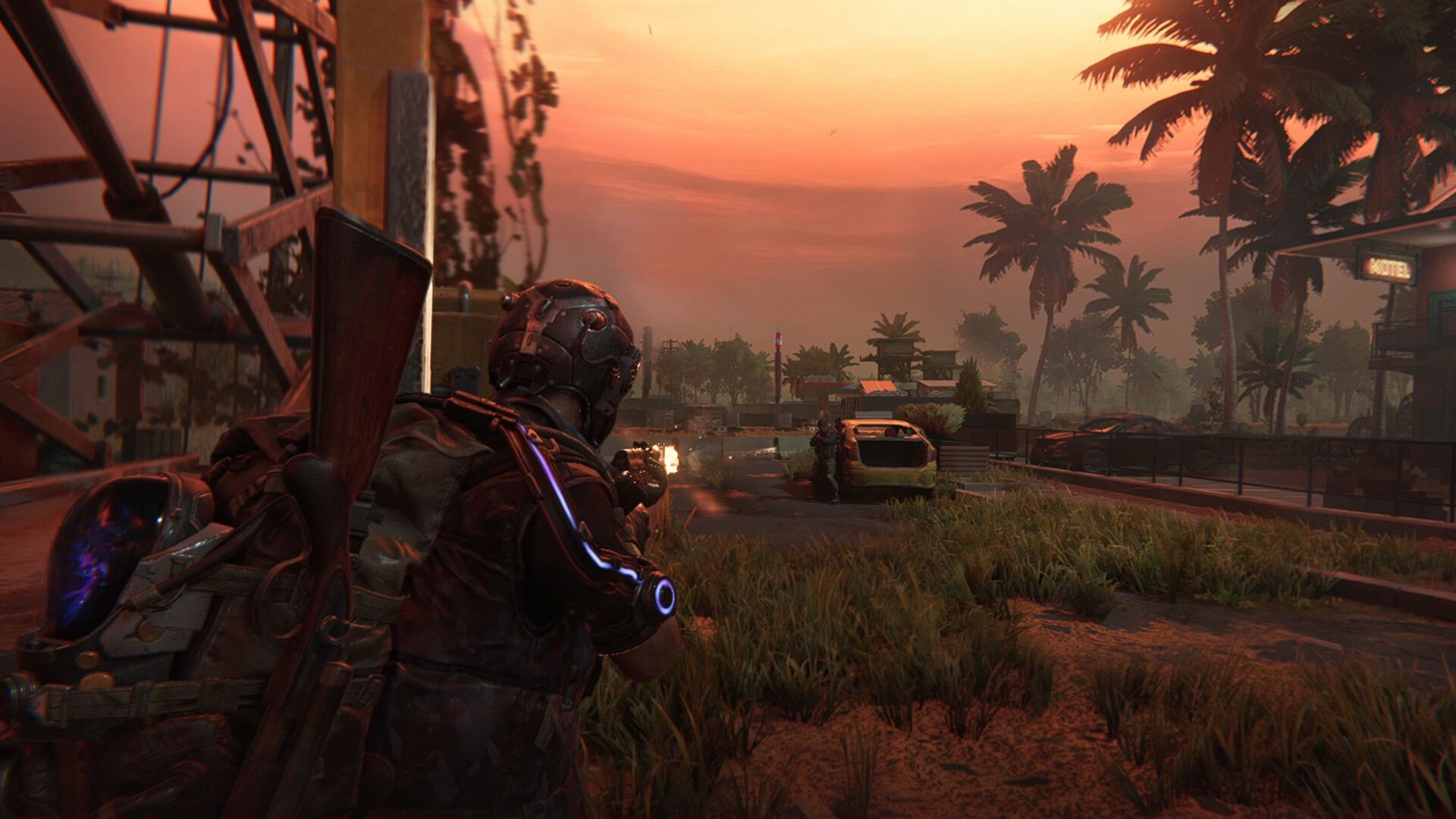 Player shooting another player in Once Human