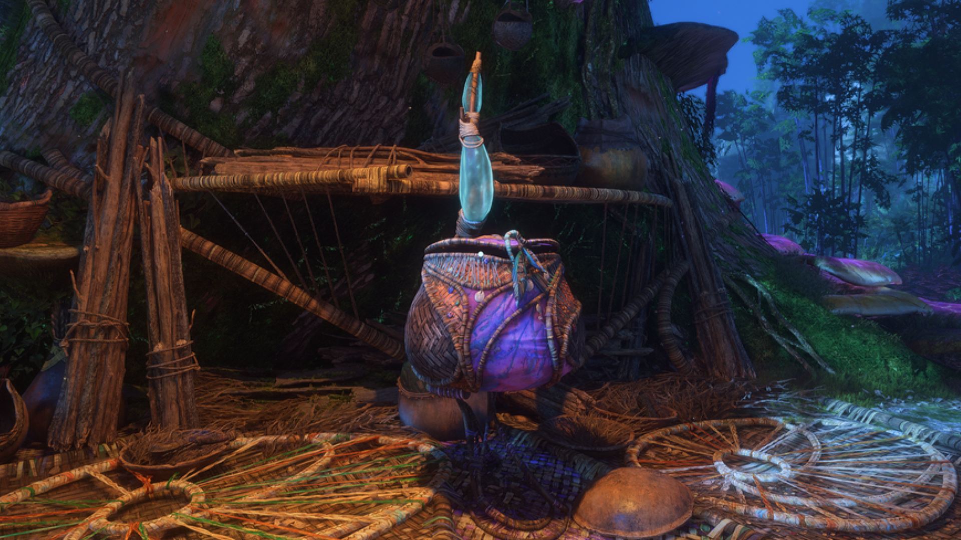 A community basket in Avatar: Frontiers of Pandora