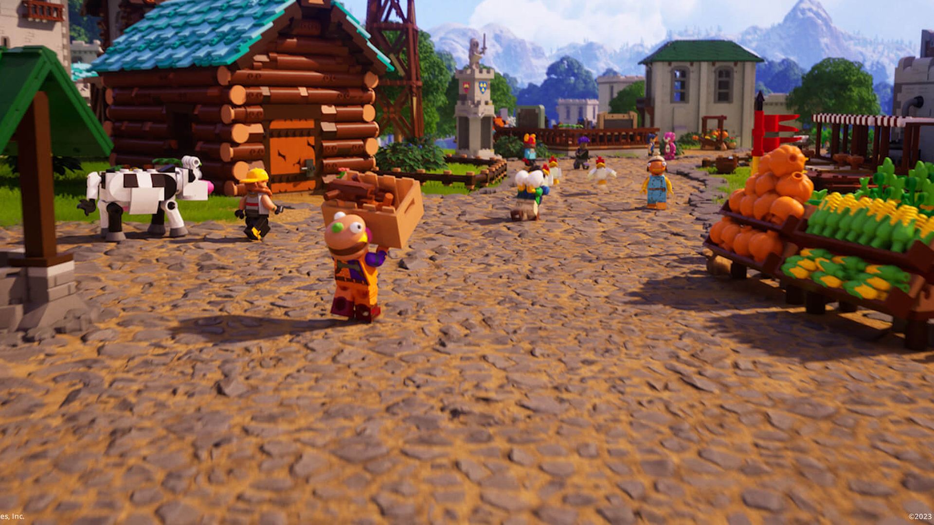 LEGO Fortnite village