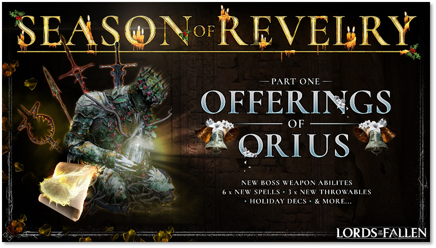 Season of Revelry - The Offerings of Orius -  Part One Key Art