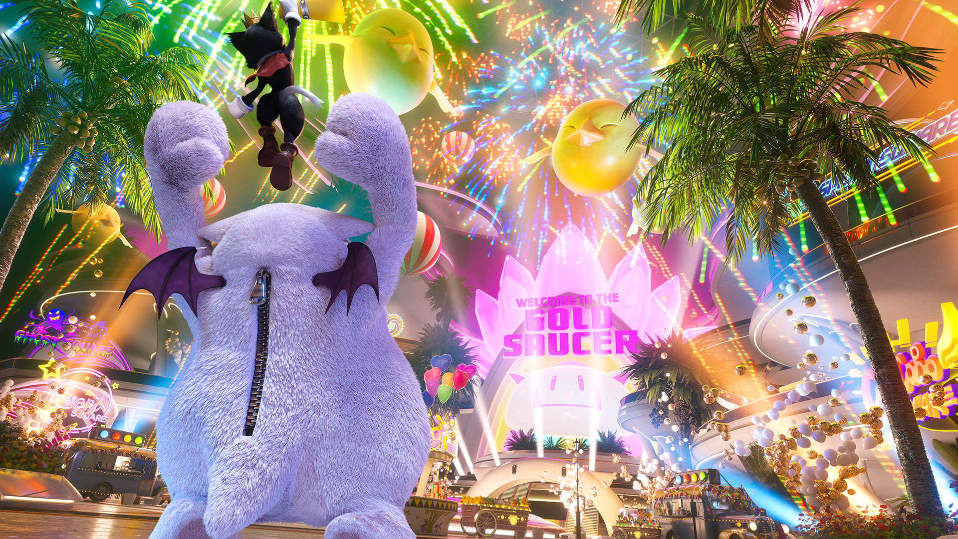 Cait Sith in Final Fantasy 7 Rebirth