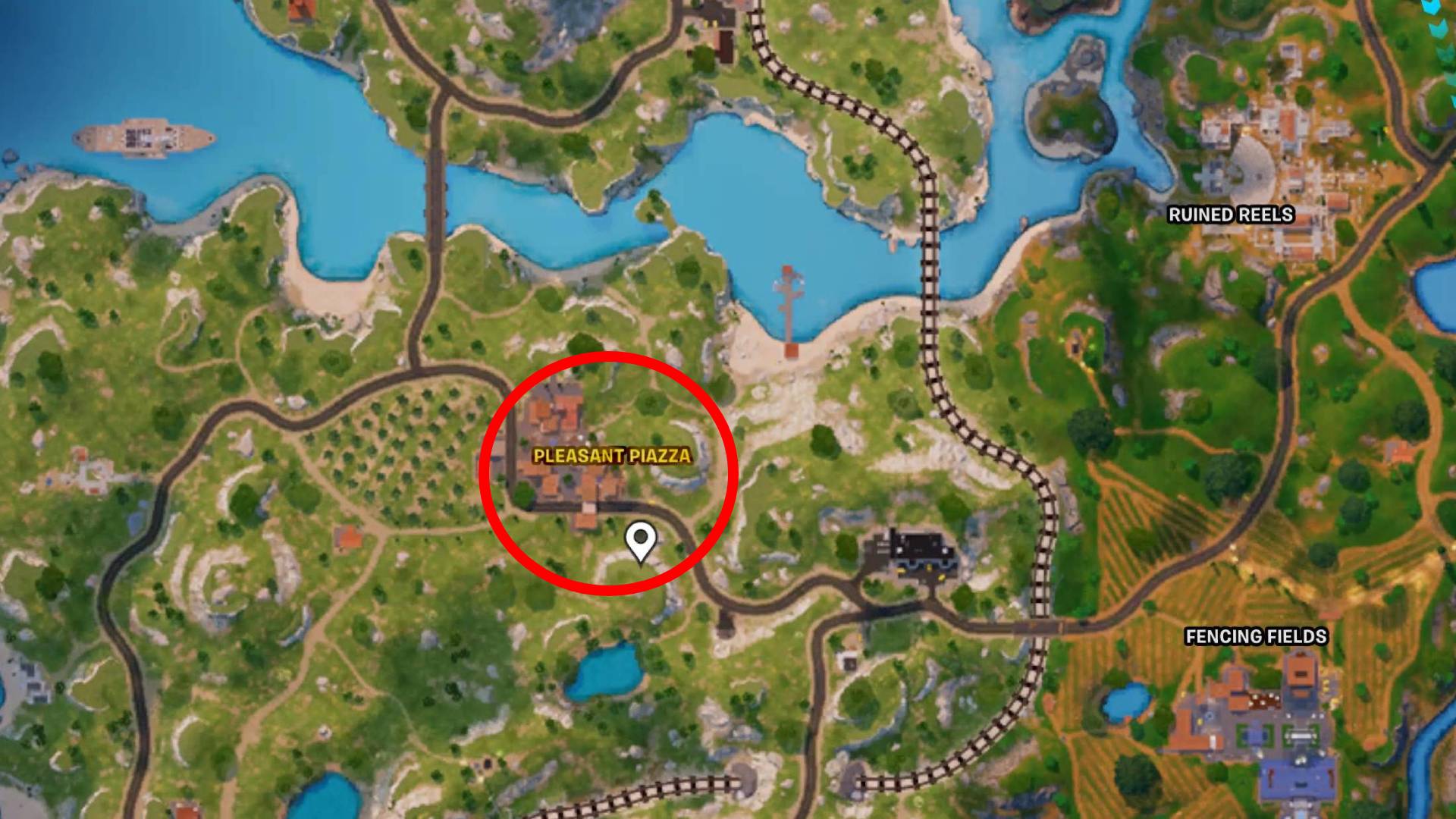 Fortnite Map Hotspot