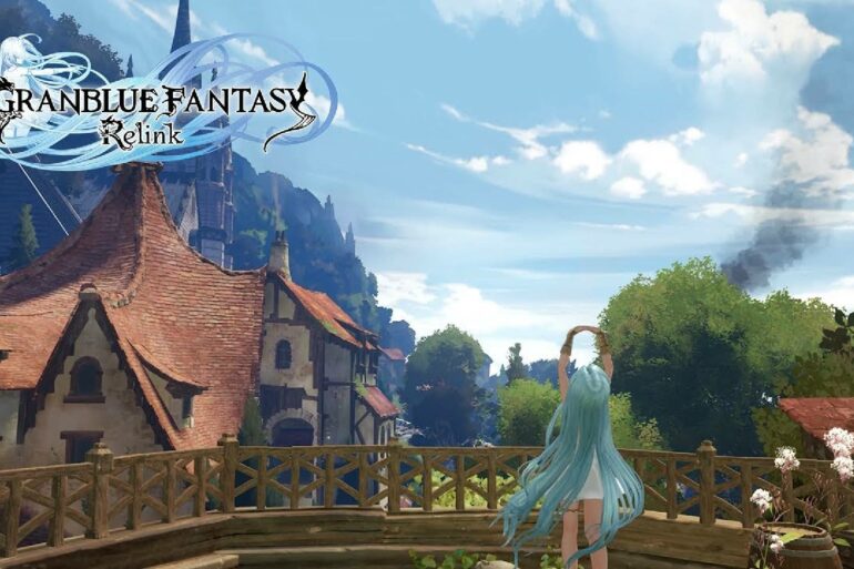 Granblue Fantasy: Relink Village screen