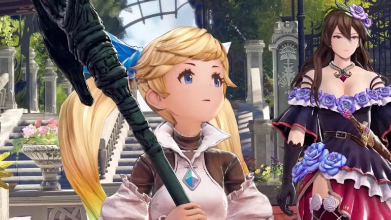 Characters from Granblue Fantasy: Relink looking shocked