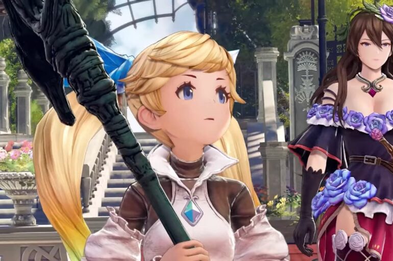 Characters from Granblue Fantasy: Relink looking shocked