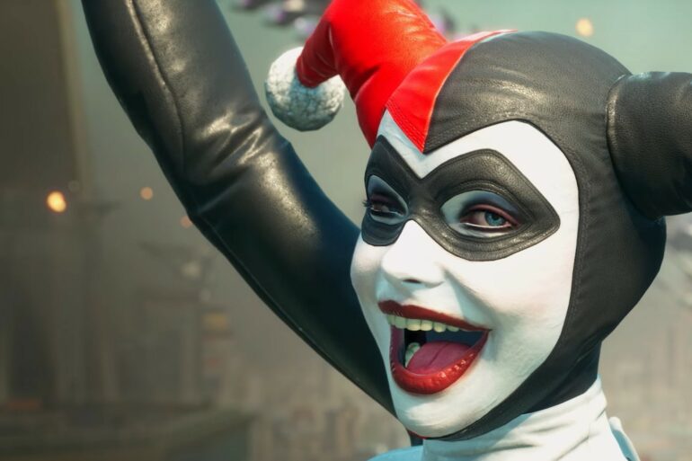 Suicide Squad: Kill the Justice League Trophies Harley Quinn Close Up