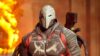 Deadshot walking near fire in Suicide Squad: Kill the Justice League
